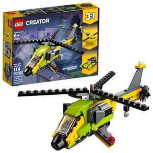 Cover Art for 0673419308779, Helicopter Adventure Set 31092 by LEGO