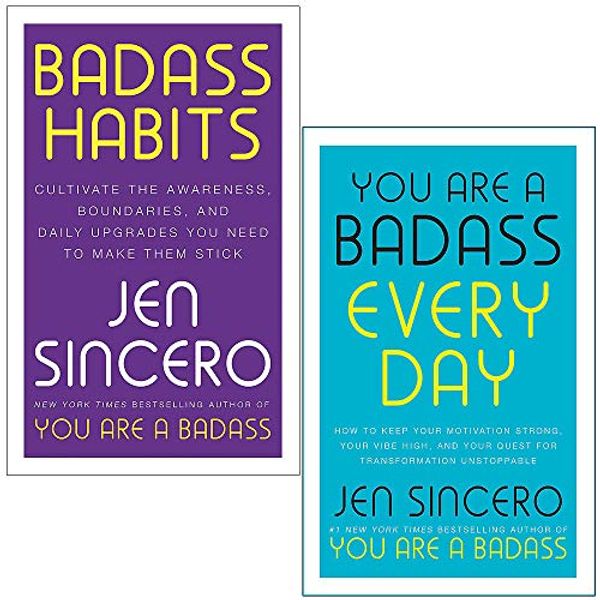 Cover Art for 9789124084332, Badass Habits & You Are a Badass Every Day By Jen Sincero 2 Books Collection Set by Jen Sincero