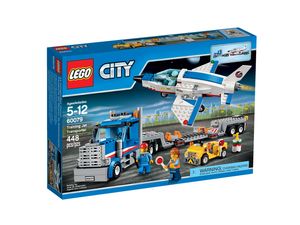Cover Art for 5702015349826, Training Jet Transporter Set 60079 by Lego