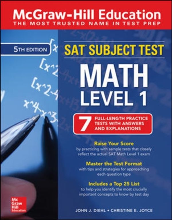 Cover Art for 9781260142778, McGraw-Hill Education SAT Subject Test Math Level 1, Fifth Edition by John Diehl