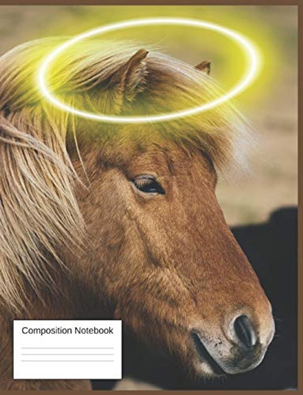 Cover Art for 9781704410272, Composition Notebook: Wide Ruled Composition Notebook Gift For Grandchildren, Children, Seniors, Women, and Teen Brown Horse Lovers, Blank Lined ... for Students(7.44 x 9.69 inches, 120 Pages) by Funny Blessed & Adorable Stationery