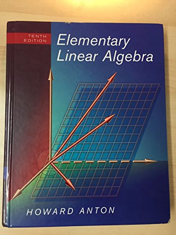 Cover Art for 9780470458211, Elementary Linear Algebra by Howard Anton