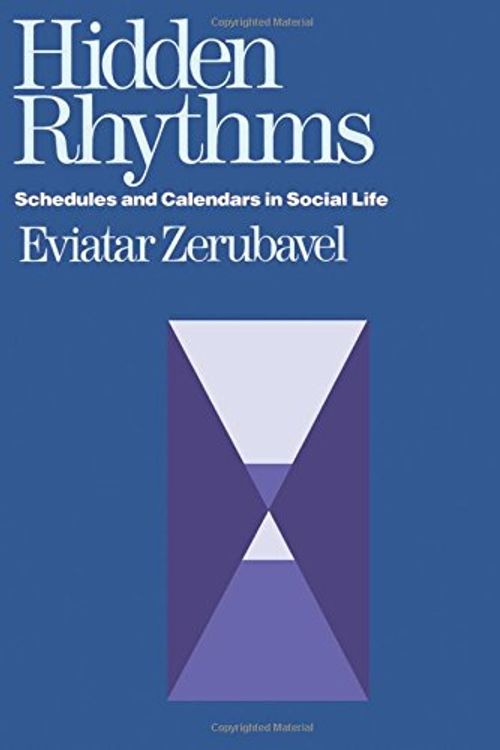 Cover Art for 9780520056091, Hidden Rhythms by Eviatar Zerubavel