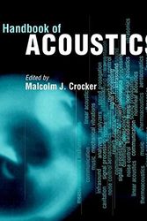 Cover Art for 9780471252931, Handbook of Acoustics by Malcolm J. Crocker