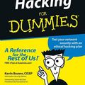 Cover Art for 9780764557842, Hacking for Dummies by Kevin Beaver