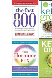 Cover Art for 9789124031619, The Fast 800, Keto-Green 16, The Hormone Fix, Keto Diet 4 Books Collection Set by Michael Mosley, Anna Cabeca, Dr. Josh Axe
