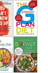 Cover Art for 9789124237288, You Can’t Screw This Up [Hardcover], The G Plan Diet, The Vegan Longevity Diet, Vegetarian 5:2 Fast Diet for Beginners 4 Books Collection Set by Adam Bornstein, Amanda Hamilton, Hannah Ebelthite, Iota