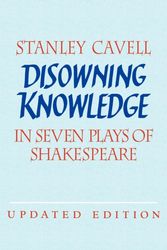 Cover Art for 9780521529204, Disowning Knowledge by Cavell