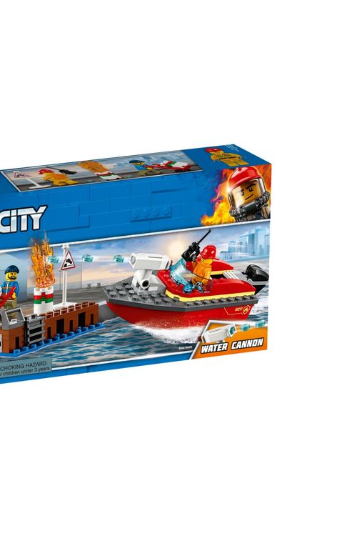 Cover Art for 5702016369250, Dock Side Fire Set 60213 by LEGO