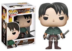 Cover Art for 0889698141963, Pop Attack on Titan Levi Vinyl Figure by Animation #235