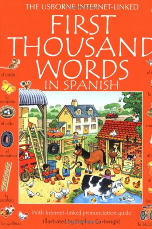 Cover Art for 9780746054260, First Thousand Words in Spanish by Heather Amery