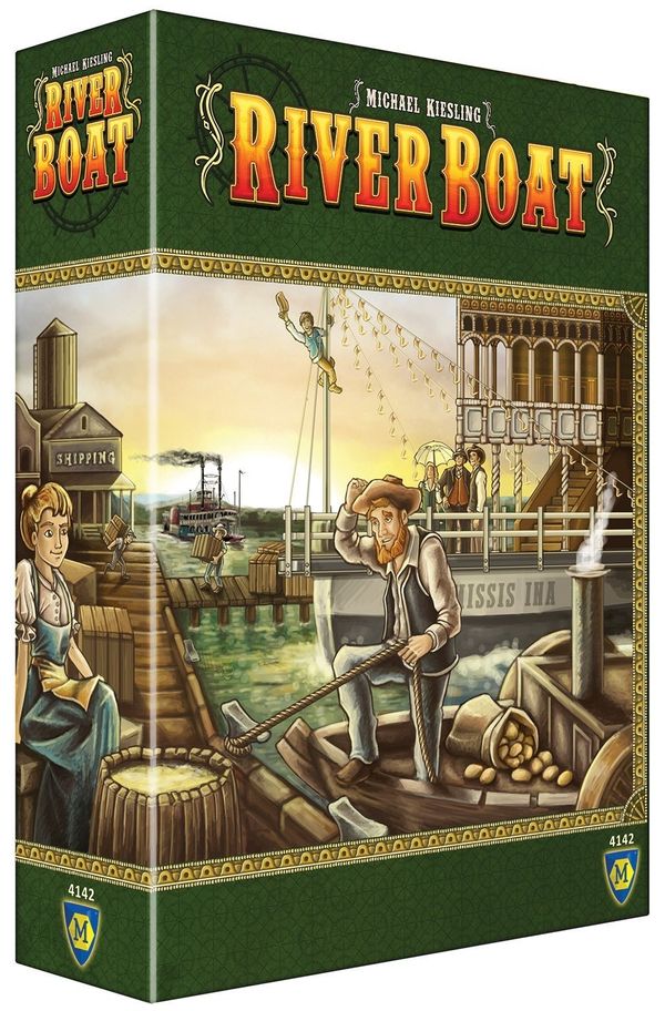 Cover Art for 0029877035267, Riverboat Board Game by Mayfair