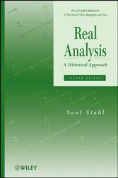 Cover Art for 9780470878903, Real Analysis by Saul Stahl