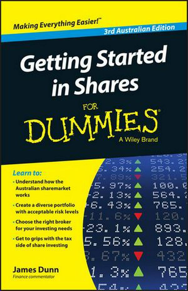 Cover Art for 9780730320623, Getting Started in Shares for Dummies by James Dunn