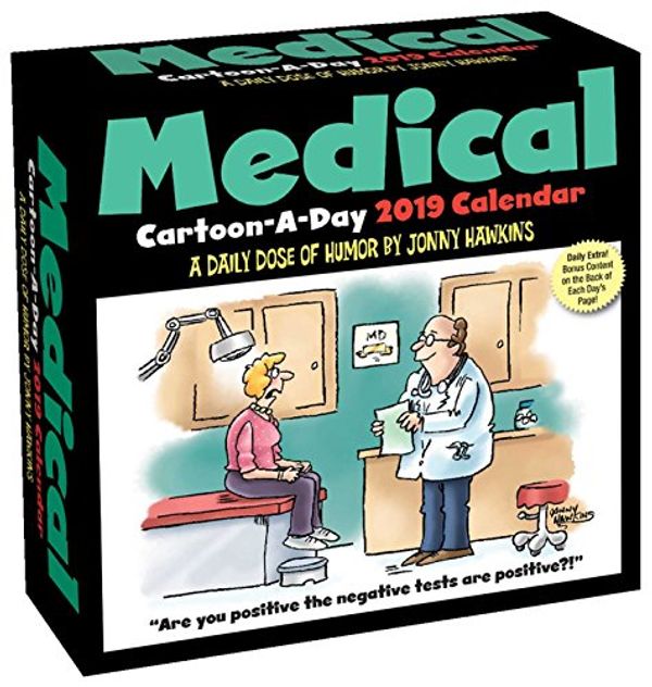 Cover Art for 9781449491833, Medical Cartoon-a-Day 2019 Calendar by Jonny Hawkins