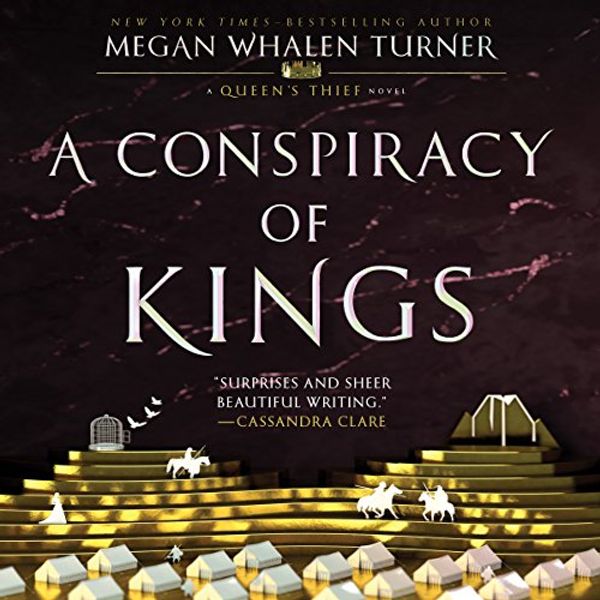 Cover Art for B06XYV5XRF, A Conspiracy of Kings by Megan Whalen Turner