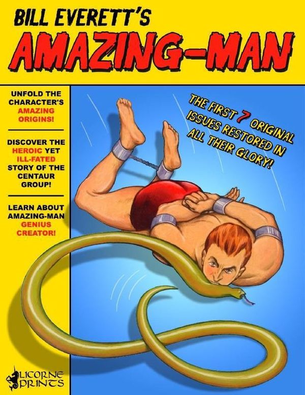Cover Art for 9781329933293, Bill Everett's Amazing Man by Bill Everett
