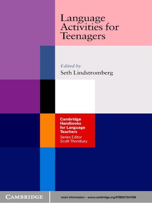 Cover Art for 9780511849855, Language Activities for Teenagers by Seth Lindstromberg
