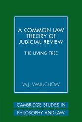 Cover Art for 9780521122665, A Common Law Theory of Judicial Review by W.J. Waluchow