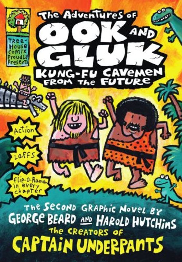 Cover Art for 9781407123882, The Adventures of Ook and Gluk: Kung-fu Cavemen from the Future by Dav Pilkey