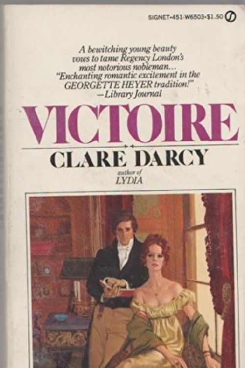 Cover Art for 9780451078452, Victoire by Clare Darcy