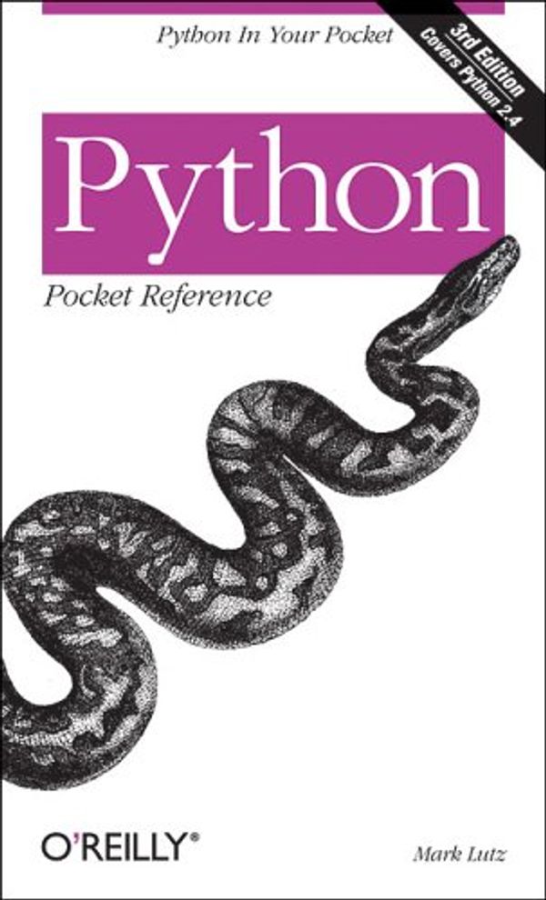 Cover Art for 9780596009403, Python Pocket Reference by Mark Lutz