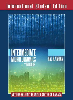 Cover Art for 9780393937145, Intermediate Microeconomics with Calculus by Hal R Varian
