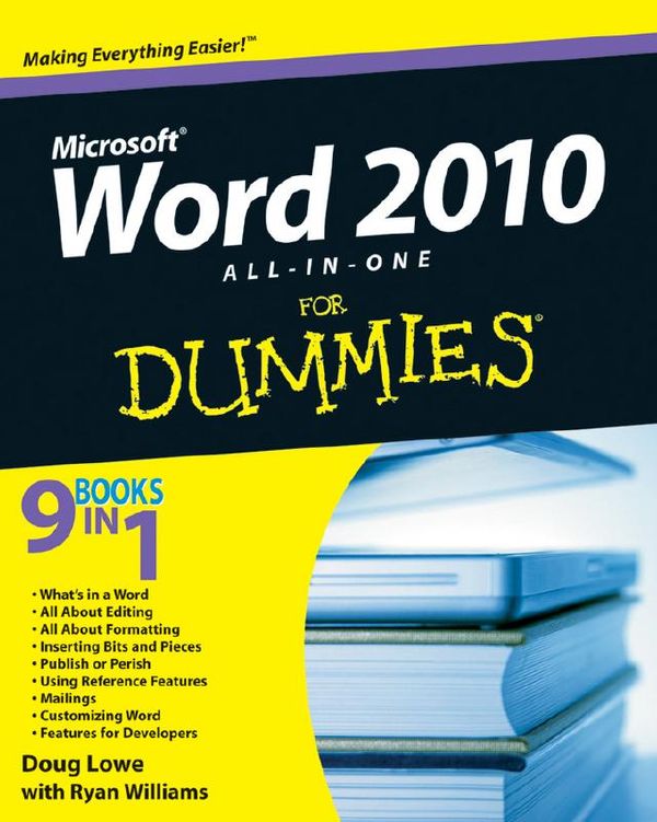Cover Art for 9780470487662, Word 2010 All-in-One For Dummies by Doug Lowe