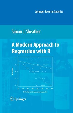 Cover Art for 9780387096070, A Modern Approach to Regression with R by Simon Sheather