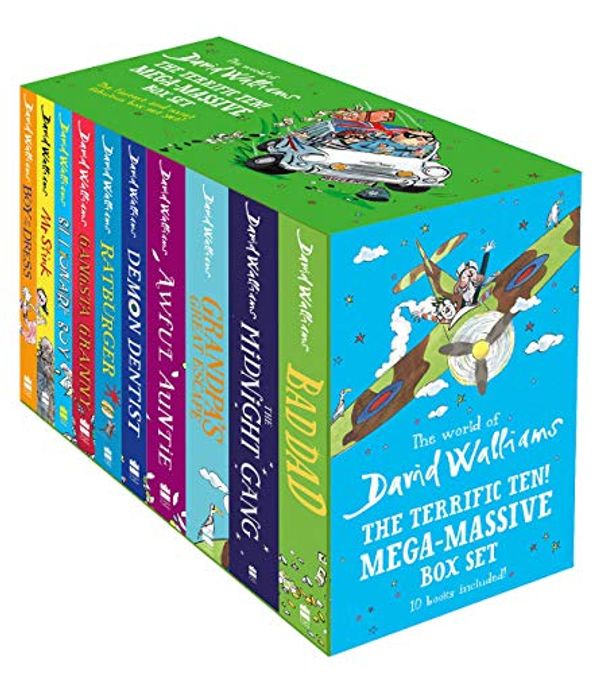 Cover Art for 9789123983704, The World of David Walliams - The Terrific Ten! Mega-Massive 10 Books Collection Box Set by David Walliams