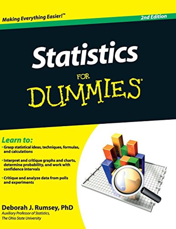 Cover Art for 9781119176015, Statistics for Dummies by Deborah J. Rumsey