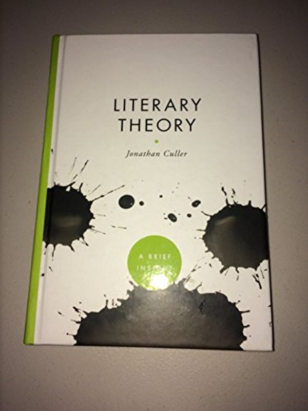 Cover Art for 9781402768750, Literary Theory by Jonathan D. Culler