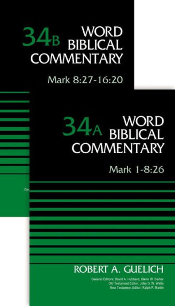 Cover Art for 9780310575696, Mark (2-Volume Set---34a and 34b)Word Biblical Commentary by Robert A. Guelich