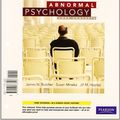 Cover Art for 9780205805327, Abnormal Psychology by James N. Butcher et al