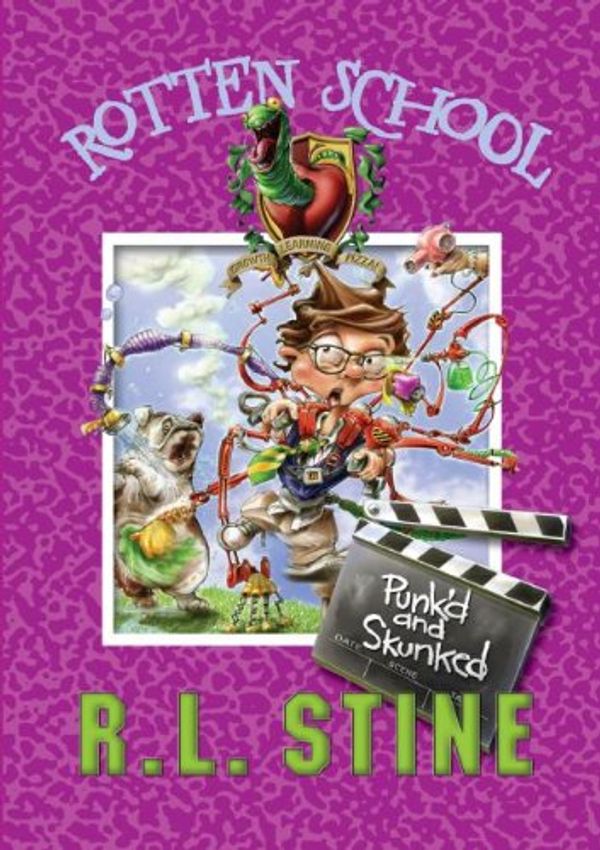 Cover Art for 9780060788308, Rotten School #11: Punk'd and Skunked by R L. Stine
