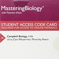 Cover Art for 9780134472942, MasteringBiology with Pearson eText -- ValuePack Access Card -- for Campbell Biology by Lisa A. Urry