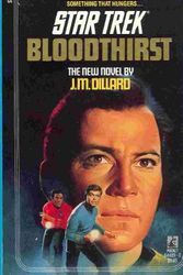 Cover Art for 9780671644895, Bloodthirst St#37 by J. M. Dillard