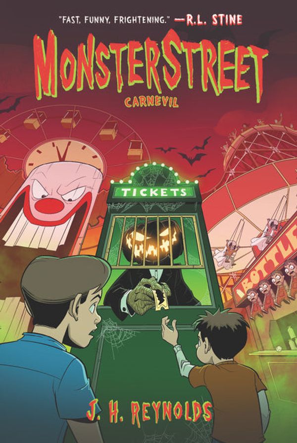 Cover Art for 9780062869401, Monsterstreet #3: Carnevil by J. H. Reynolds
