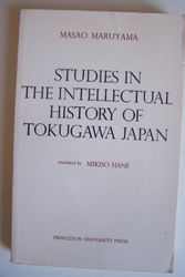 Cover Art for 9780691008325, Studies in the Intellectual History of Tokugawa Japan (East Asian Studies) by Hane