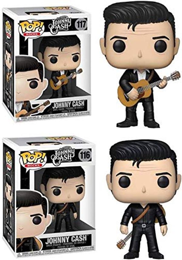 Cover Art for 0880649889835, Funko POP! Rocks: Johnny Cash - Johnny Cash in Black, Johnny Cash with Guitar by Funko