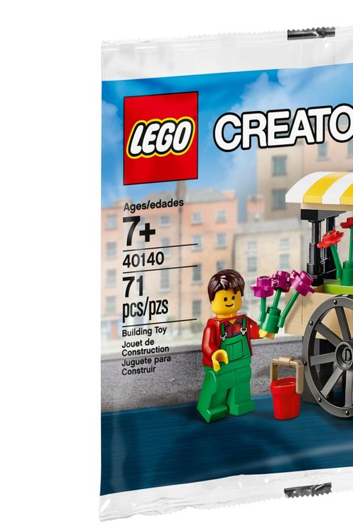 Cover Art for 5702015355483, Flower Cart Set 40140 by LEGO