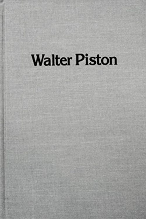 Cover Art for 9780835712804, Walter Piston by Howard Pollack