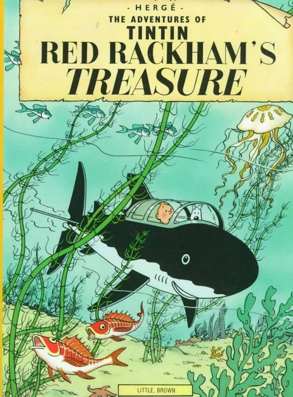 Cover Art for 9780316358347, Red Rackham's Treasure by Hergé