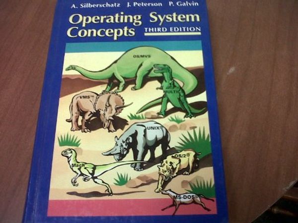 Cover Art for 9780201513790, Operating System Concepts (Addison-Wesley series in computer science) by James L. Peterson, Abraham Silberschatz