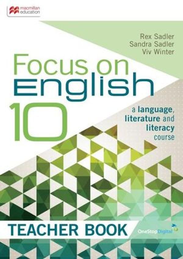 Cover Art for 9781458650542, Focus on English 10 - Teacher Book by Viv Winter, Rex Sadler