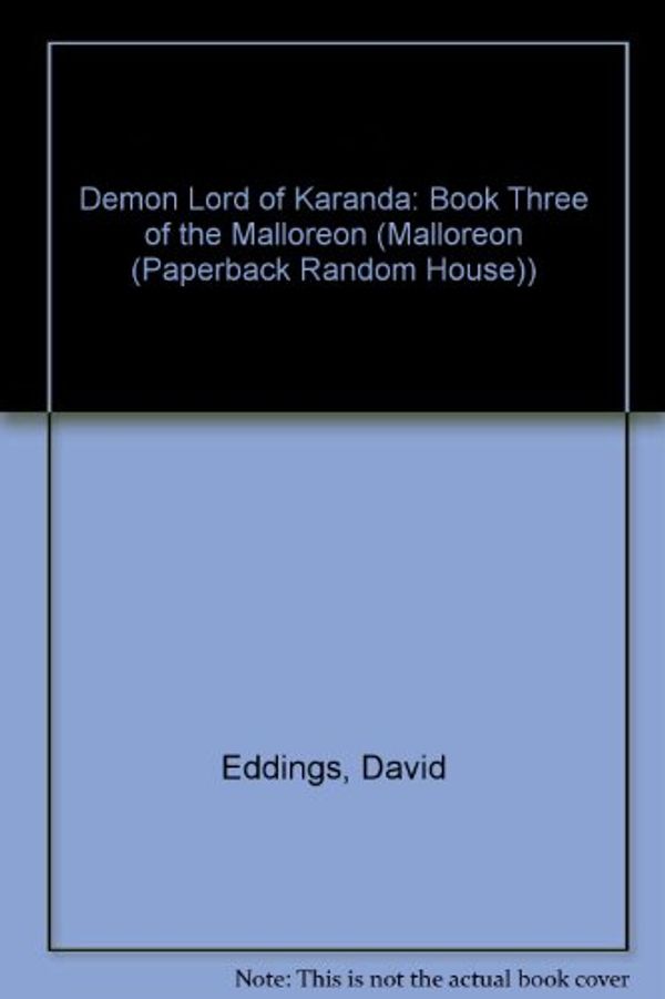 Cover Art for 9780517067758, Demon Lord of Karanda by David Eddings