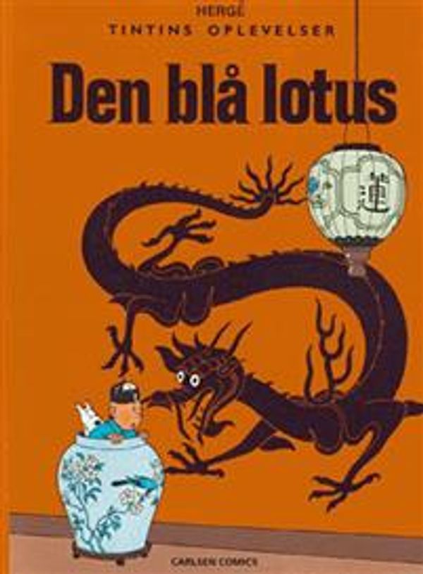 Cover Art for 9788756204323, Den blå lotus by Hergé