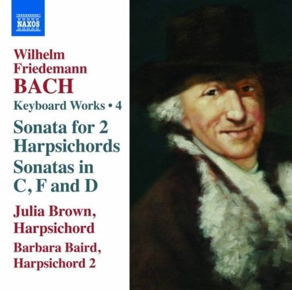 Cover Art for 0771104166458, W.F.Bach: Concerto For Two Harpsichords [Julia Brown, Barbara Baird] [Naxos: 8573027] by Julia Brown (2013-04-11) by Unknown