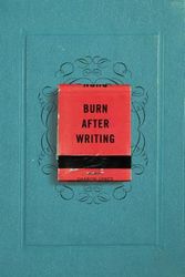 Cover Art for 9780399175213, Burn After Writing by Sharon Jones