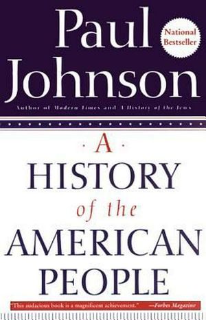 Cover Art for 9780060930349, A History of the American People by Paul Johnson